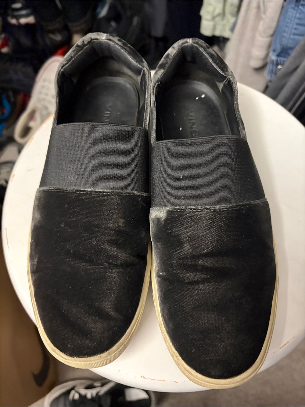 Slip-On women’s Casual Sneakers in Black